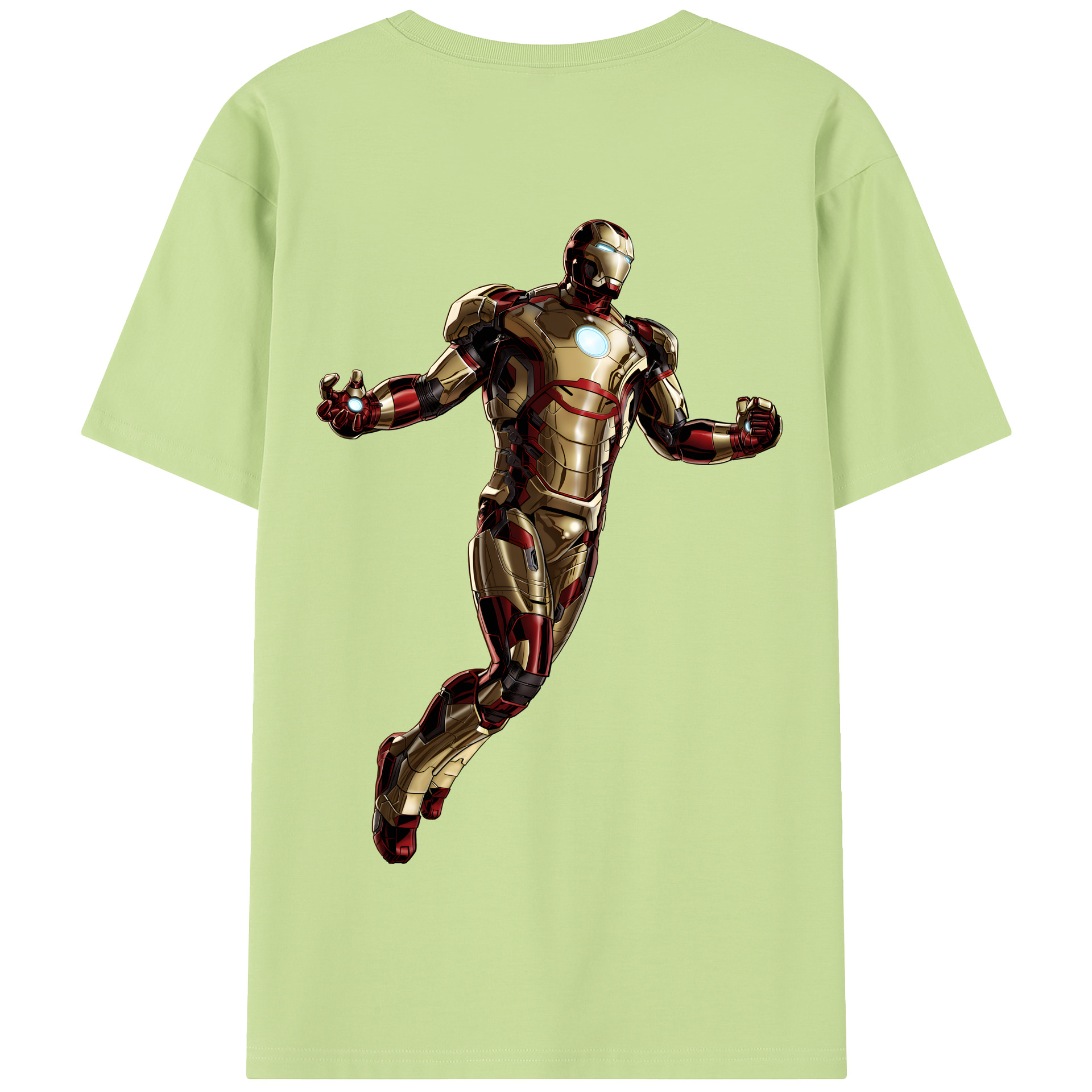 （画像用） アベンジャーズ The Avengers 綿100％半袖Tシャツ（背面プリント）